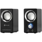 Колонки Оклик OK-116 2.0 черный 6Вт
