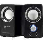 Колонки Оклик OK-116 2.0 черный 6Вт