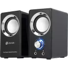 Колонки Оклик OK-116 2.0 черный 6Вт