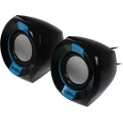 Колонки Sven 150 2.0 черный/синий 5Вт