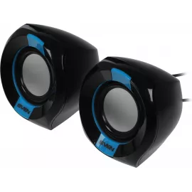 Колонки Sven 150 2.0 черный/синий 5Вт