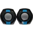 Колонки Sven 150 2.0 черный/синий 5Вт
