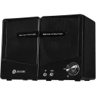 Колонки Оклик OK-126 2.0 черный 6Вт