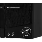 Колонки Оклик OK-126 2.0 черный 6Вт