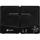 Колонки Оклик OK-126 2.0 черный 6Вт