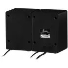 Колонки Оклик OK-126 2.0 черный 6Вт