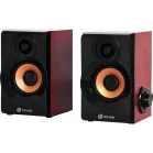Колонки Оклик OK-161 2.0 черный/вишня 6Вт