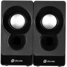 Колонки Оклик OK-165 2.0 черный 6Вт