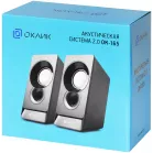 Колонки Оклик OK-165 2.0 черный 6Вт