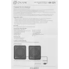 Колонки Оклик OK-331 2.0 черный 6Вт