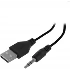 Колонки Оклик OK-331 2.0 черный 6Вт