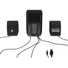 Колонки Оклик OK-420 2.1 черный 11Вт