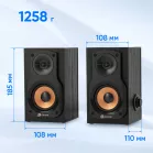Колонки Оклик OK-162 2.0 черный 8Вт