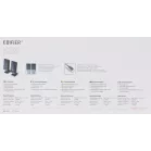 Колонки Edifier M1250 2.0 черный 1.2Вт