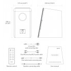 Колонки Edifier R2000DB 2.0 т.дерево 120Вт BT