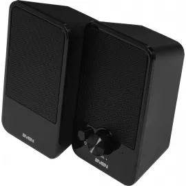 Колонки Sven 312 2.0 черный 4Вт