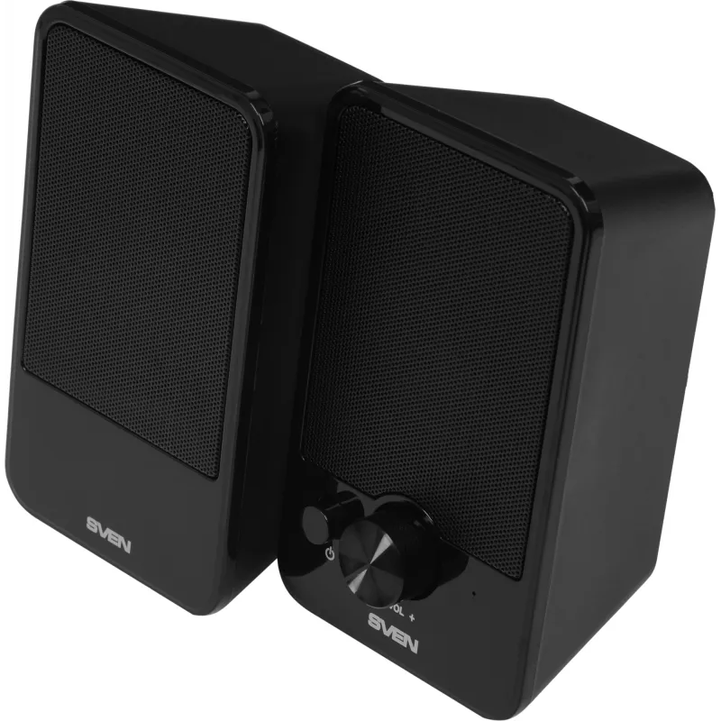 Колонки Sven 312 2.0 черный 4Вт