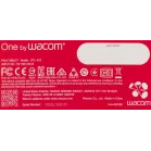 Графический планшет Wacom One by Small USB черный/красный
