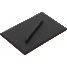 Графический планшет Wacom One by Small USB черный/красный