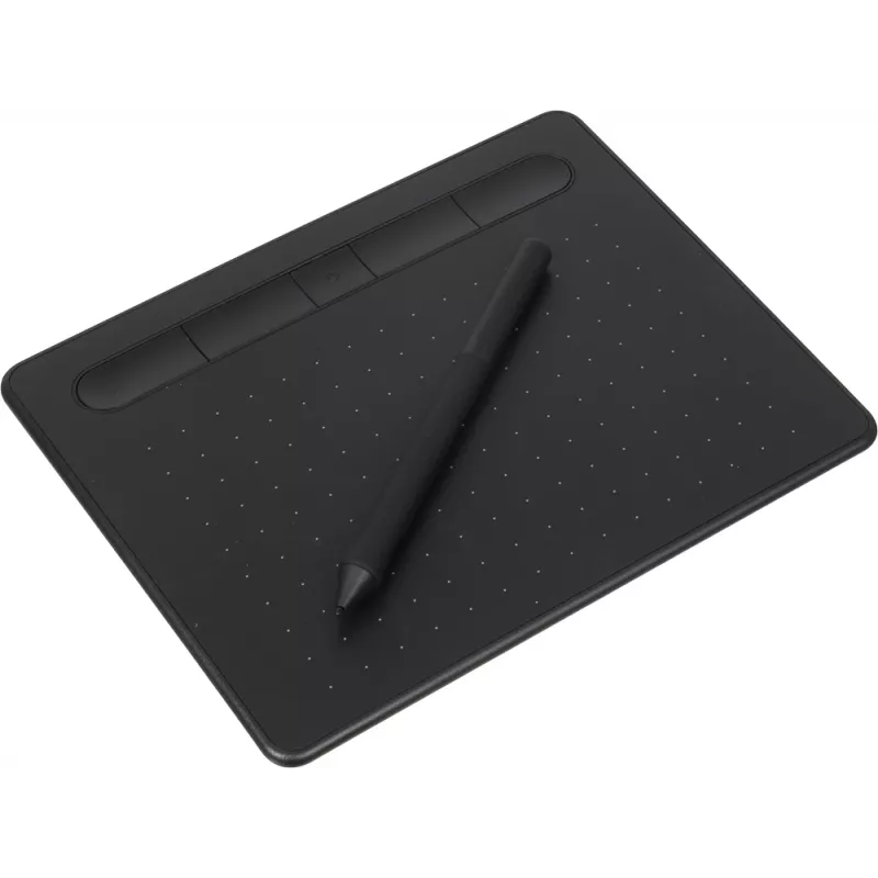 Графический планшет Wacom Intuos S CTL-4100WLK-N Bluetooth/USB черный