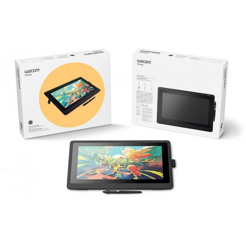 Графический планшет-монитор Wacom Cintiq DTK1660K0B LED USB черный Графический планшет-монитор Wacom Cintiq DTK1660K0B LED USB черный