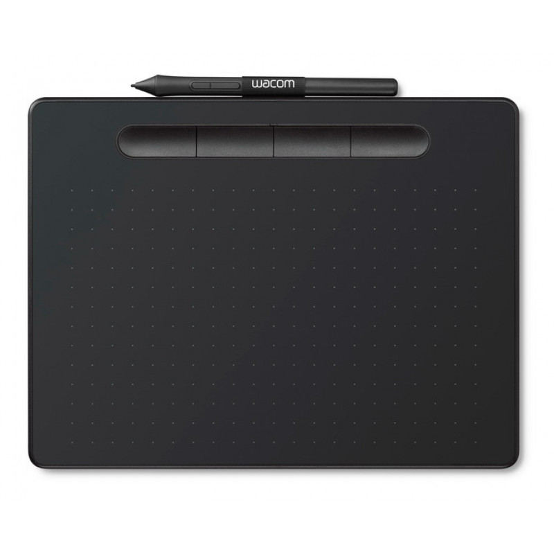 Графический планшет Wacom Intuos M CTL-6100K-B USB черный