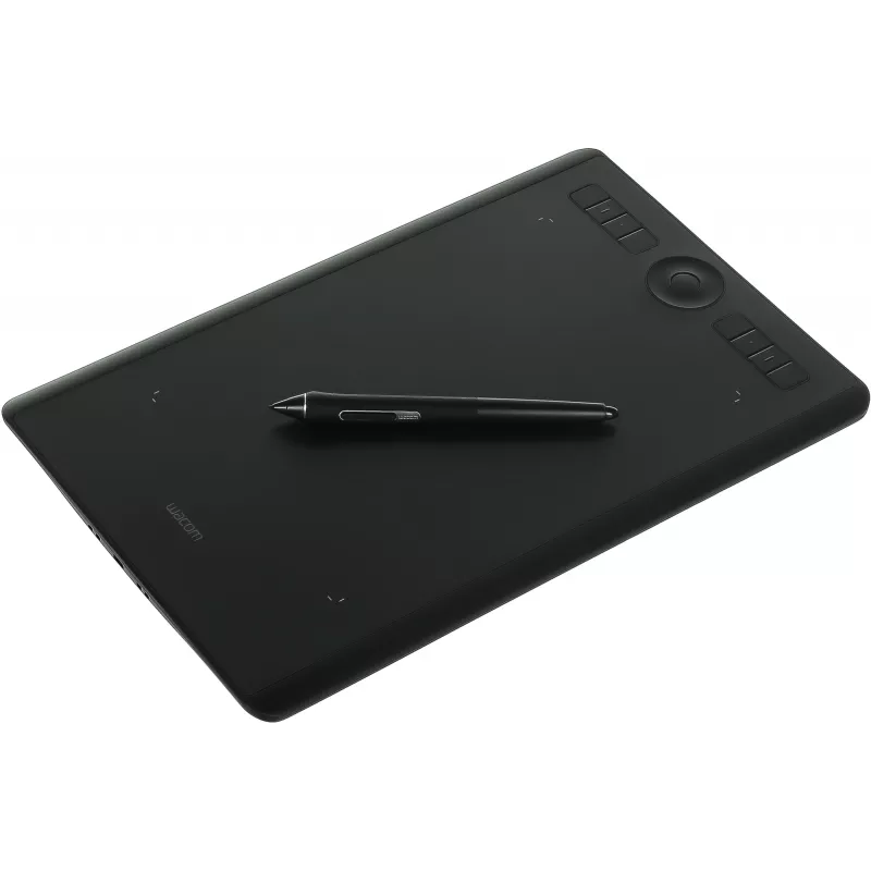 Графический планшет Wacom Intuos Pro M USB Type-C черный