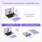 Графический планшет Parblo Intangbo SW USB Type-C фиолетовый