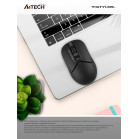 Мышь A4Tech Fstyler FG12S черный оптическая (1200dpi) silent беспроводная USB (3but)