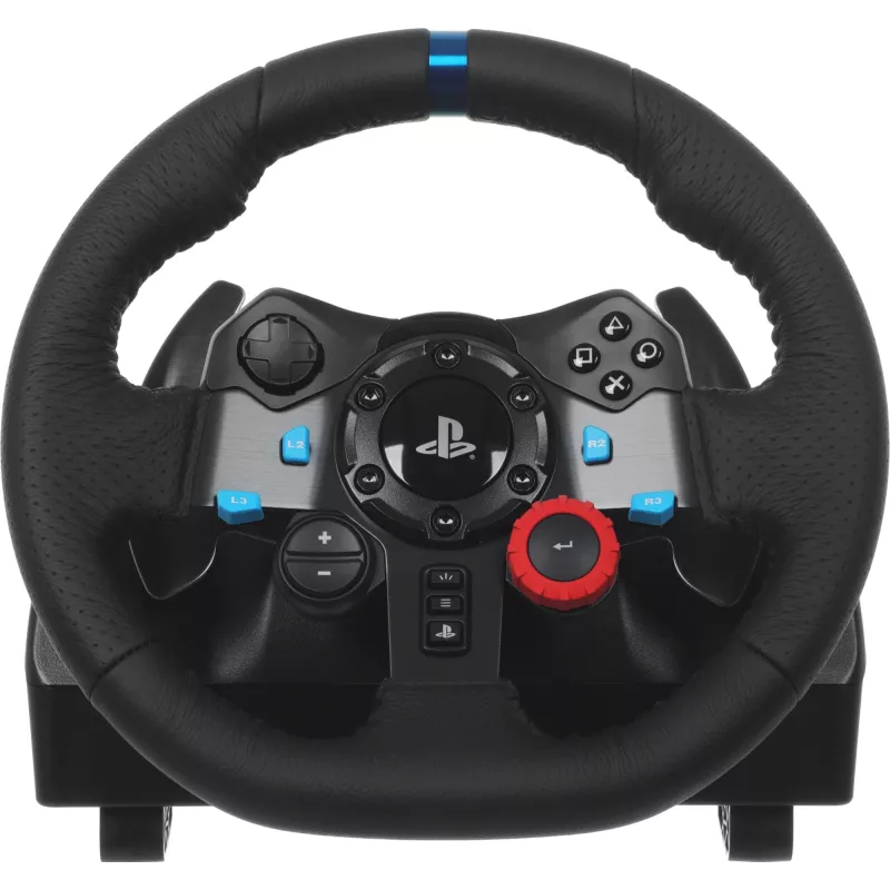 Руль Logitech G29 14кноп. (с педалями) черный