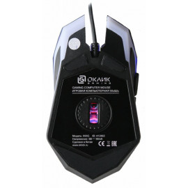 Мышь Оклик 895G HELLFIRE черный оптическая (3200dpi) USB (6but)