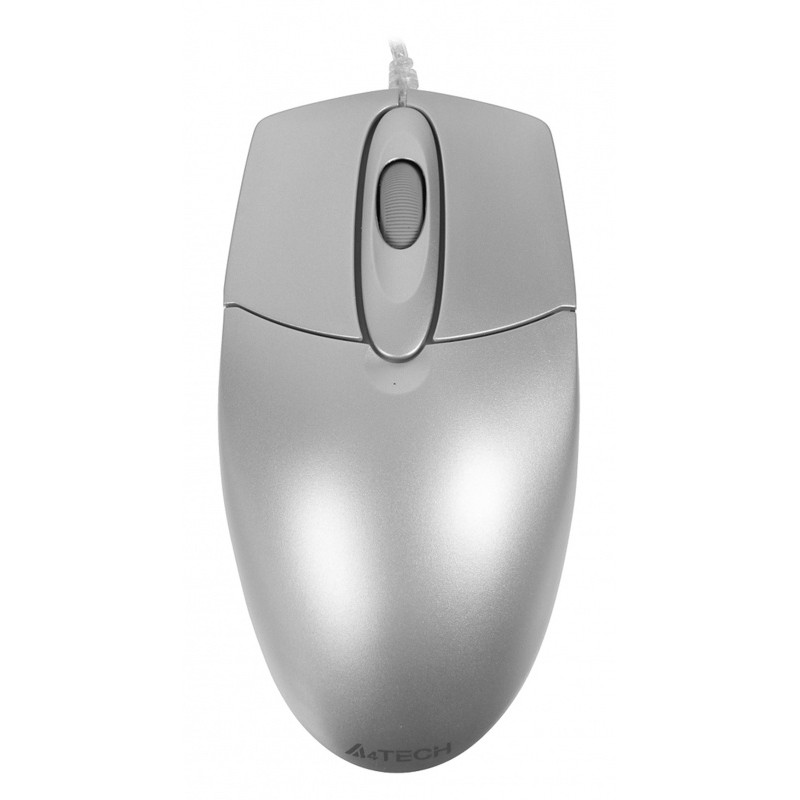 Мышь A4Tech OP-720 3D серебристый оптическая (1000dpi) USB (3but)