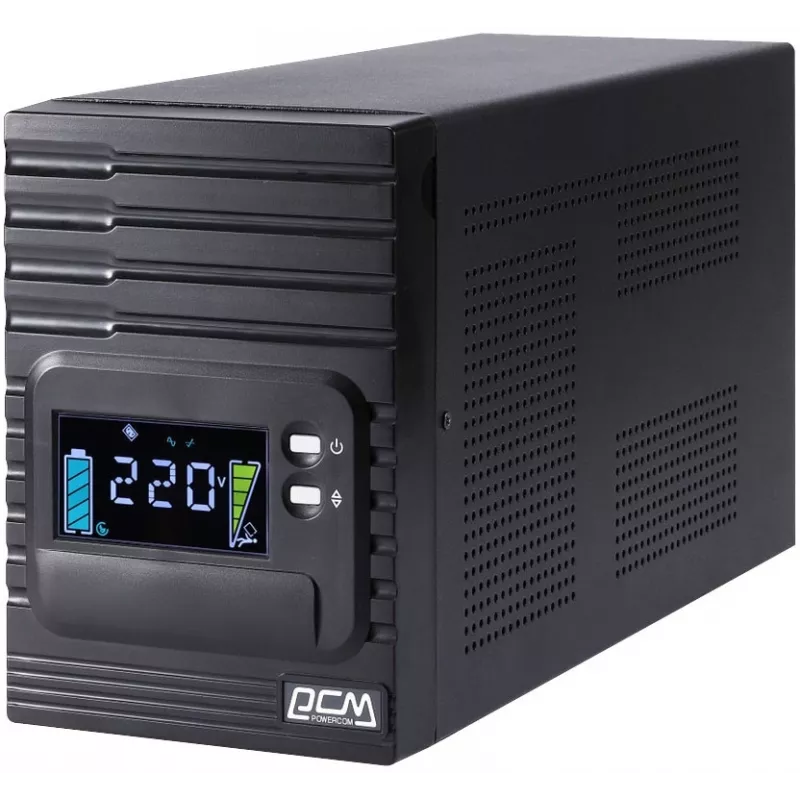 Источник бесперебойного питания Powercom Smart King Pro+ SPT-1500-II LCD 1200Вт 1500ВА черный