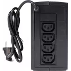 Источник бесперебойного питания Импульс Юниор 650 360Вт 650ВА черный