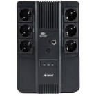 Источник бесперебойного питания Бастион Skat-UPS 600 AI 360Вт 600ВА черный