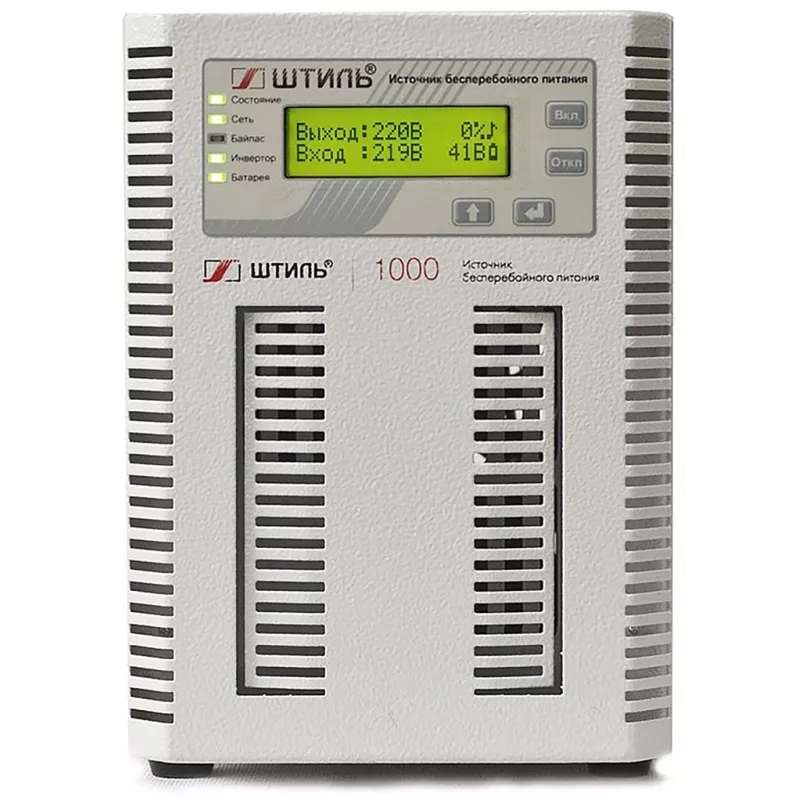 Источник бесперебойного питания Штиль ST1101L 900Вт 1000ВА серый