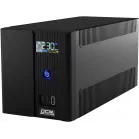 Источник бесперебойного питания Powercom Raptor Plus LCD RPT1200EULCD 720Вт 1200ВА черный