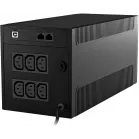 Источник бесперебойного питания Powercom Raptor Plus LCD RPT1200IULCD 720Вт 1200ВА черный
