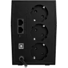 Источник бесперебойного питания Powercom Raptor Plus RPT1050EU 630Вт 1050ВА черный