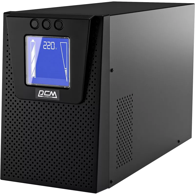 Источник бесперебойного питания Powercom Macan Plus MAC1000TIN 1000Вт 1000ВА черный