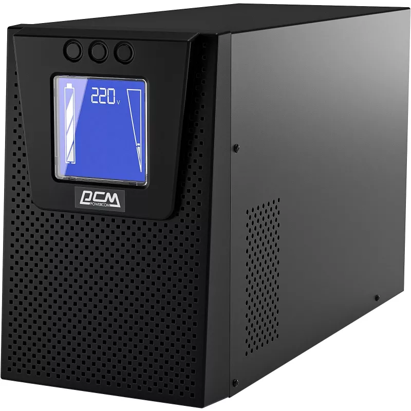Источник бесперебойного питания Powercom Macan Plus MAC1000TEN 1000Вт 1000ВА черный