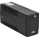 Источник бесперебойного питания ITK Electra EST-1000VA-1-001-S-L 600Вт 1000ВА черный