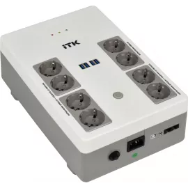 Источник бесперебойного питания ITK Electra EST8-800VA-1-001-L 480Вт 800ВА черный