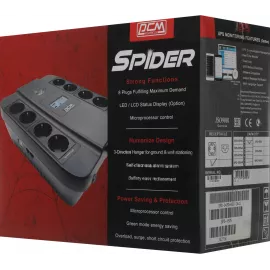 Источник бесперебойного питания Powercom Spider SPD-450N 270Вт 450ВА черный
