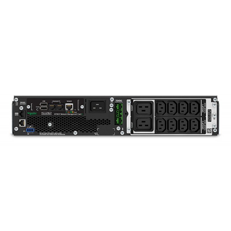 Источник бесперебойного питания APC Smart-UPS SRT SRT2200RMXLI-NC 1980Вт 2200ВА черный Источник бесперебойного питания APC Smart-UPS SRT SRT2200RMXLI-NC 1980Вт 2200ВА черный