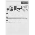 Источник бесперебойного питания Powercom Raptor RPT-600A EURO 360Вт 600ВА черный