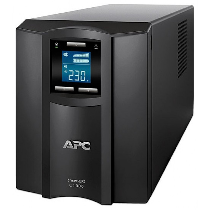 Источник бесперебойного питания APC Smart-UPS C SMC1000I 600Вт 1000ВА черный
