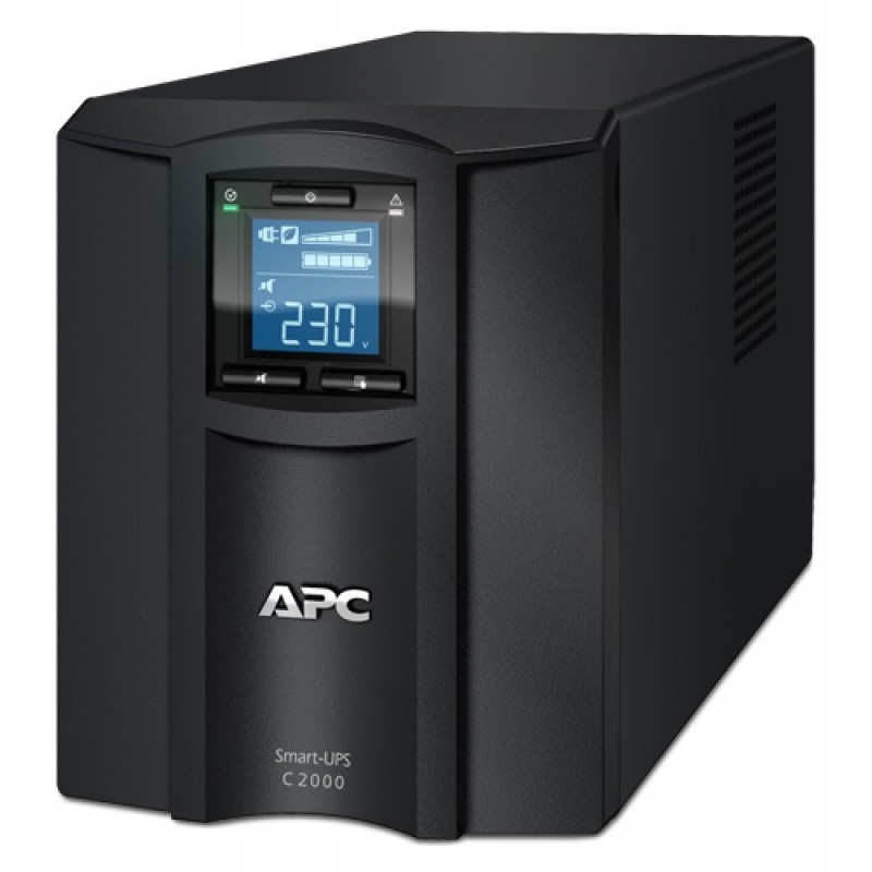 Источник бесперебойного питания APC Smart-UPS C SMC2000I 1300Вт 2000ВА черный Источник бесперебойного питания APC Smart-UPS C SMC2000I 1300Вт 2000ВА черный