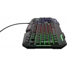 Клавиатура Оклик 700G Dynasty черный USB Multimedia for gamer LED (1061657) кабель 1.6м