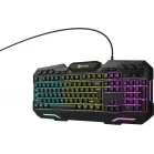 Клавиатура Оклик 700G Dynasty черный USB Multimedia for gamer LED (1061657) кабель 1.6м